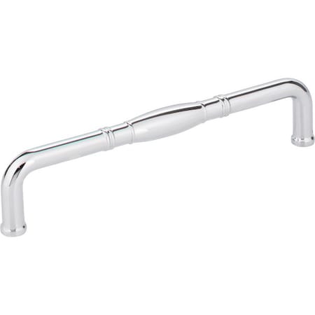 Jeffrey Alexander 160 mm Center-to-Center Polished Chrome Durham Cabinet Pull Z290-160-PC